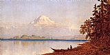 Washington Canvas Paintings - Mount Ranier, Washington Territory